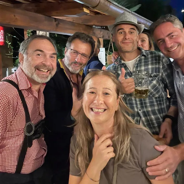 Oktoberfest group selfie